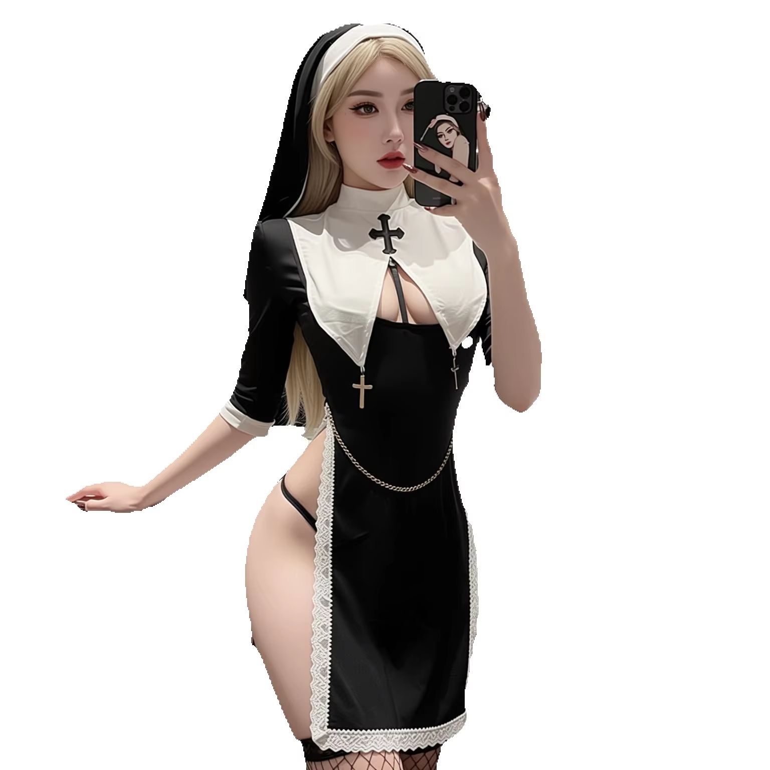 Garter Belt Set - Nouvelle conception – Lingerie sexy pour